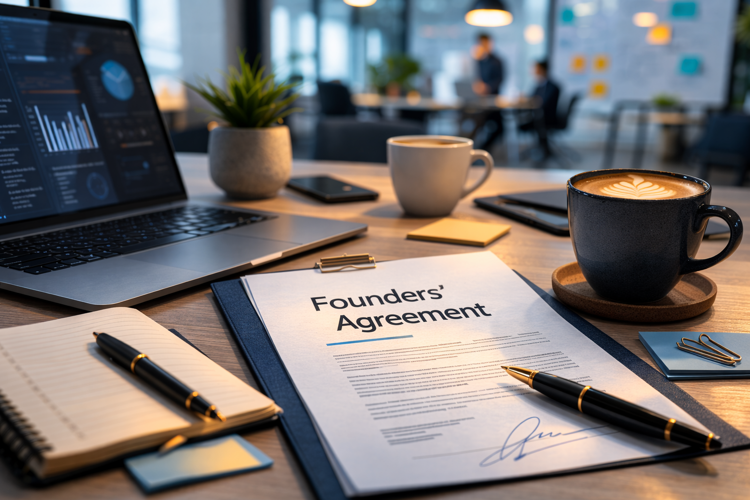 הסכם מייסדים לחברת סטארטאפ