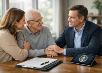 משפחה עם עורך דין מחליטים על הפעלת ייפוי כוח מתמשך