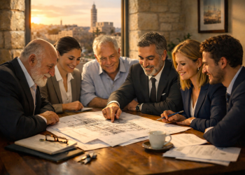 הקמת עמותה חברתית חדשה בירושלים נוף חומות העיר העתיקה