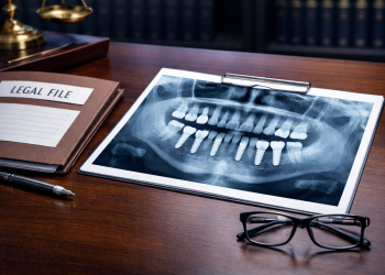 רשלנות רפואית בהשתלות שיניים - צילום שיניים על שולחן העורך דין